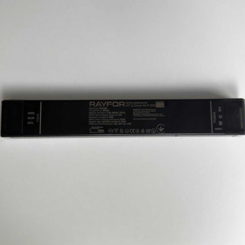 Блок живлення  RAYFOR MT-Q Driver WiFi  чорний 300W 220AC 48V DC зовнішній 