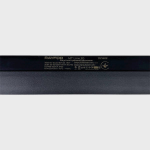 Трековий світильник RAYFOR MT   Line 20 чорний 20W 1600Lm 30-40-50К 48V WiFi