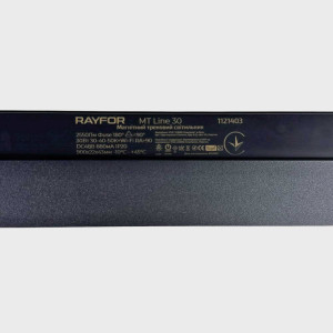 Трековий світильник RAYFOR MT   Line 30 чорний 30W 2550Lm 30-40-50К 48V WiFi