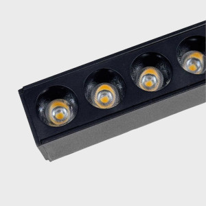 Трековий світильник RAYFOR  MT Vision 12 чорний 12W 1020Lm 30-40-50К 48V WiFi