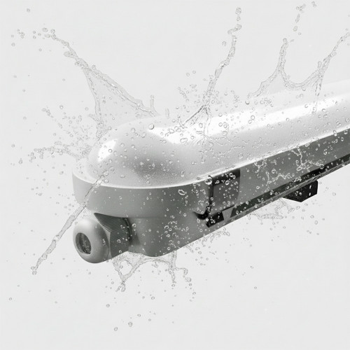 Вологозахищений лінійний світильник RAYFOR WL01 1200мм 40W 6400Lm 3CCT IP66 Philips 3р