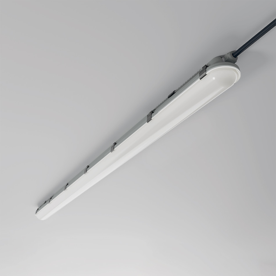 Вологозахищений лінійний світильник RAYFOR WL05 1500мм 60W 9600Lm 3CCT IP66 Philips 5р транзитний