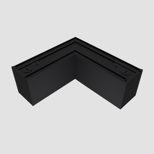 Магістральний кутовий лінійний світильник RAYFOR VECTOR Corner L чорний 12W 1680Lm 30-40-55K Philips 5