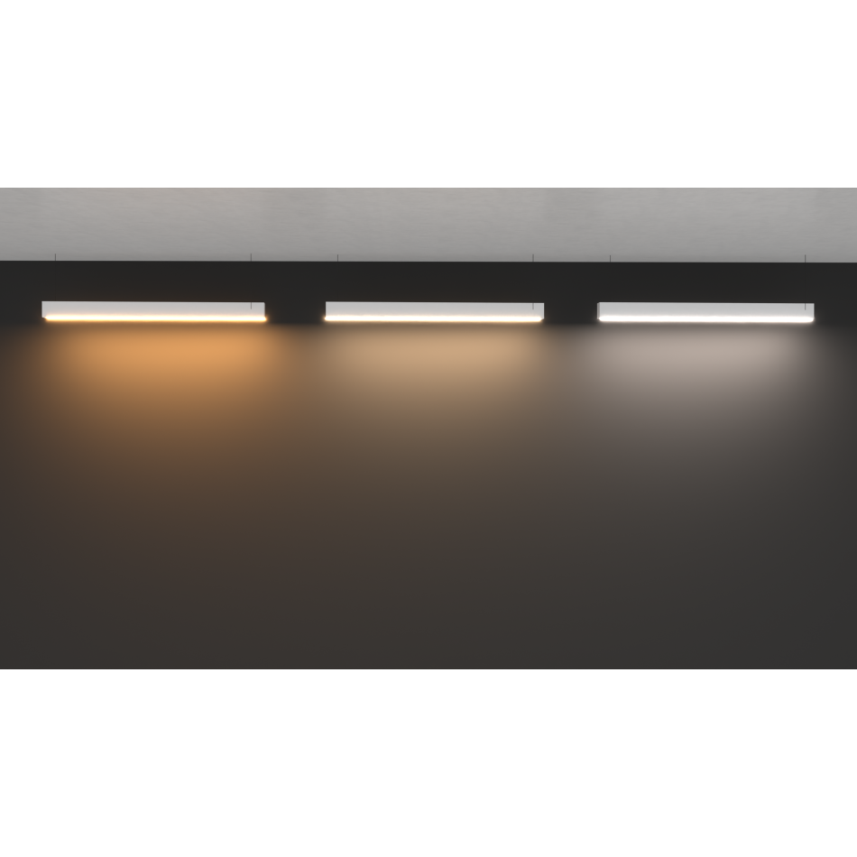 Магістральний лінійний світильник RAYFOR VECTOR білий 45W 6300Lm 30-40-55K Philips 5